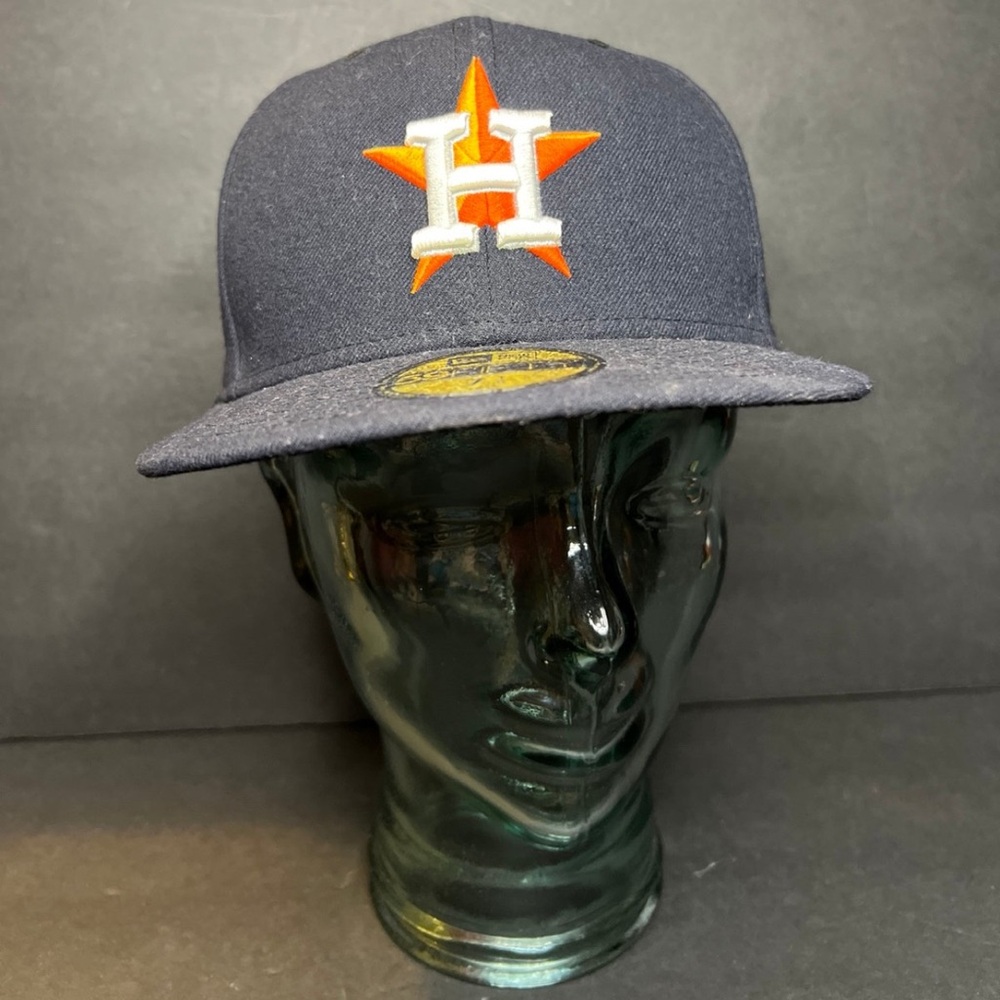 New Era 59Fifty HOUSTON ASTROS MLB Official On-Field Hat - Fitted Size 7-1/8